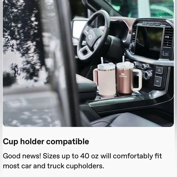 NEW STANLEY 40 OUNCE PINK QUENCHER H2.0 FLOWSTATE TUMBLER IN BOX - Picture 10 of 11